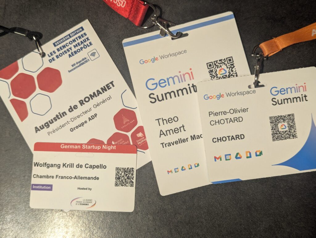 badge événementiel avec prezevent pour les événements professionnels