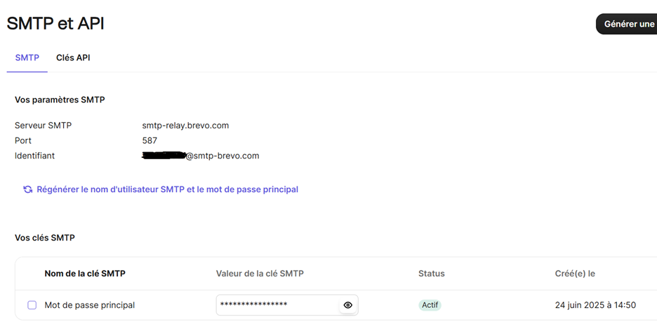brevo, smtp, api